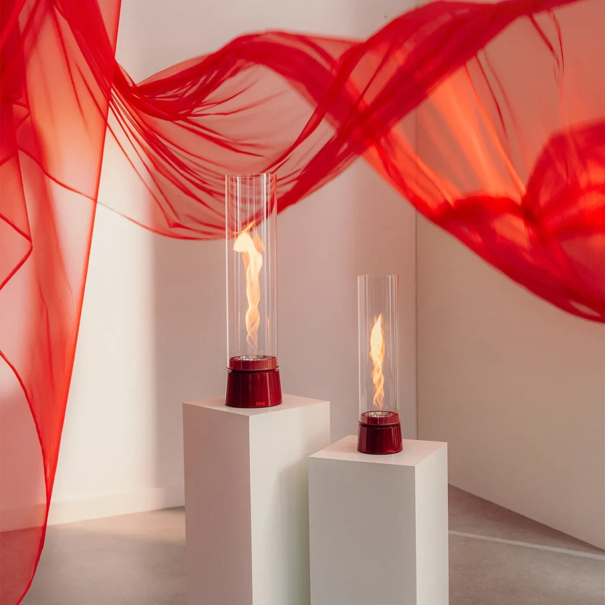 SPIN Air 900 - Red Tabletop Bioethanol Fireplace - Tabletop Bioethanol Fire - image 4