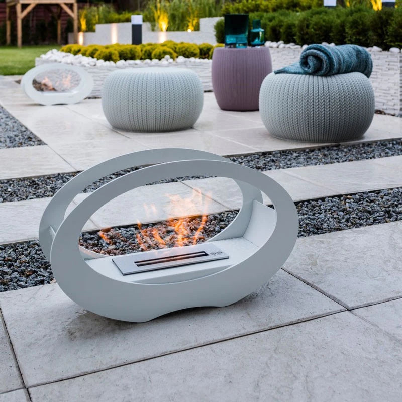 Oval - Bioethanol Fireplace for Table - Tabletop Bioethanol Fire - image 4