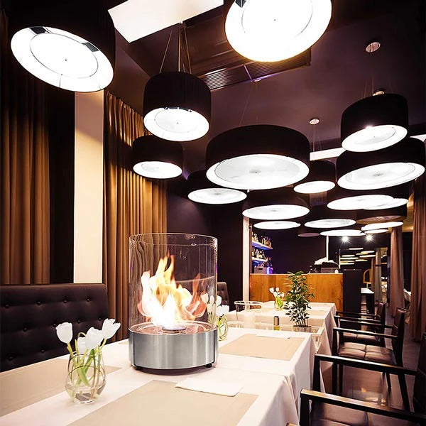 Simple Commerce - Stainless Steel - Tabletop Bioethanol Fire - image 5
