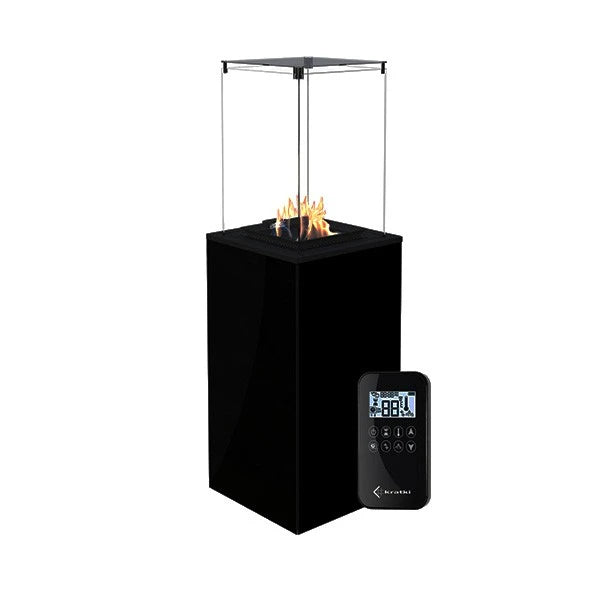 Deluxe Patio Remote Controlled Heater - Black - Outdoor Gas Patio Heater - image 8