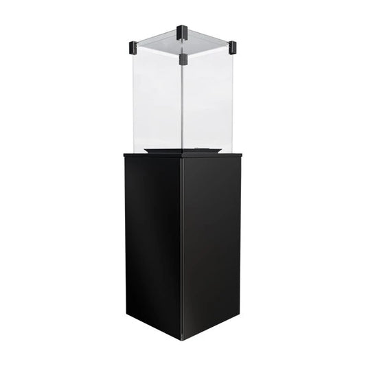 Deluxe Patio Remote Controlled Heater - Black - Outdoor Gas Patio Heater