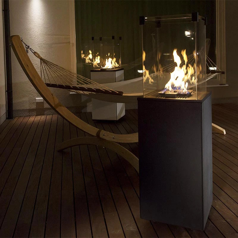 Deluxe Patio Remote Controlled Heater - Black - Outdoor Gas Patio Heater - image 4