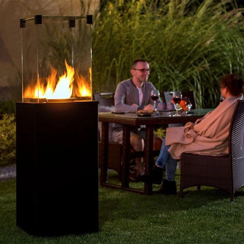 Deluxe Patio Remote Controlled Heater - Black - Outdoor Gas Patio Heater - image 3