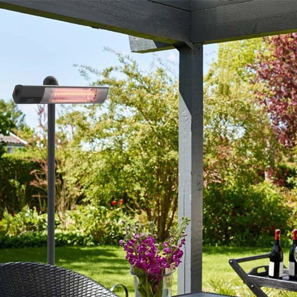 Patio Heater Freestanding 1500 W, GT, Black - image 3