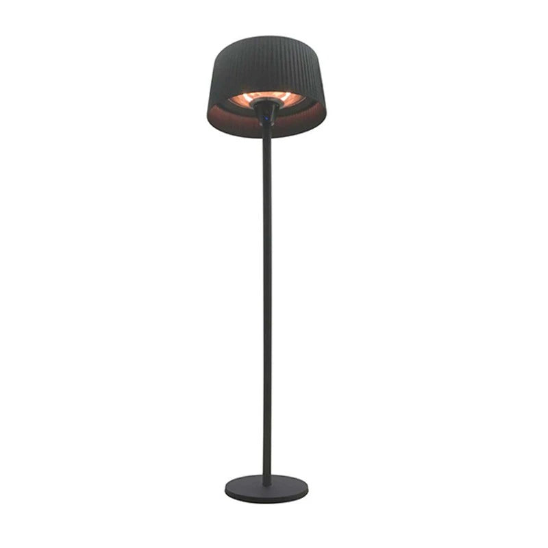 Heater Standing 900-1200-2100 W Ø60 cm, Black - Freestanding Electric Patio Heater
