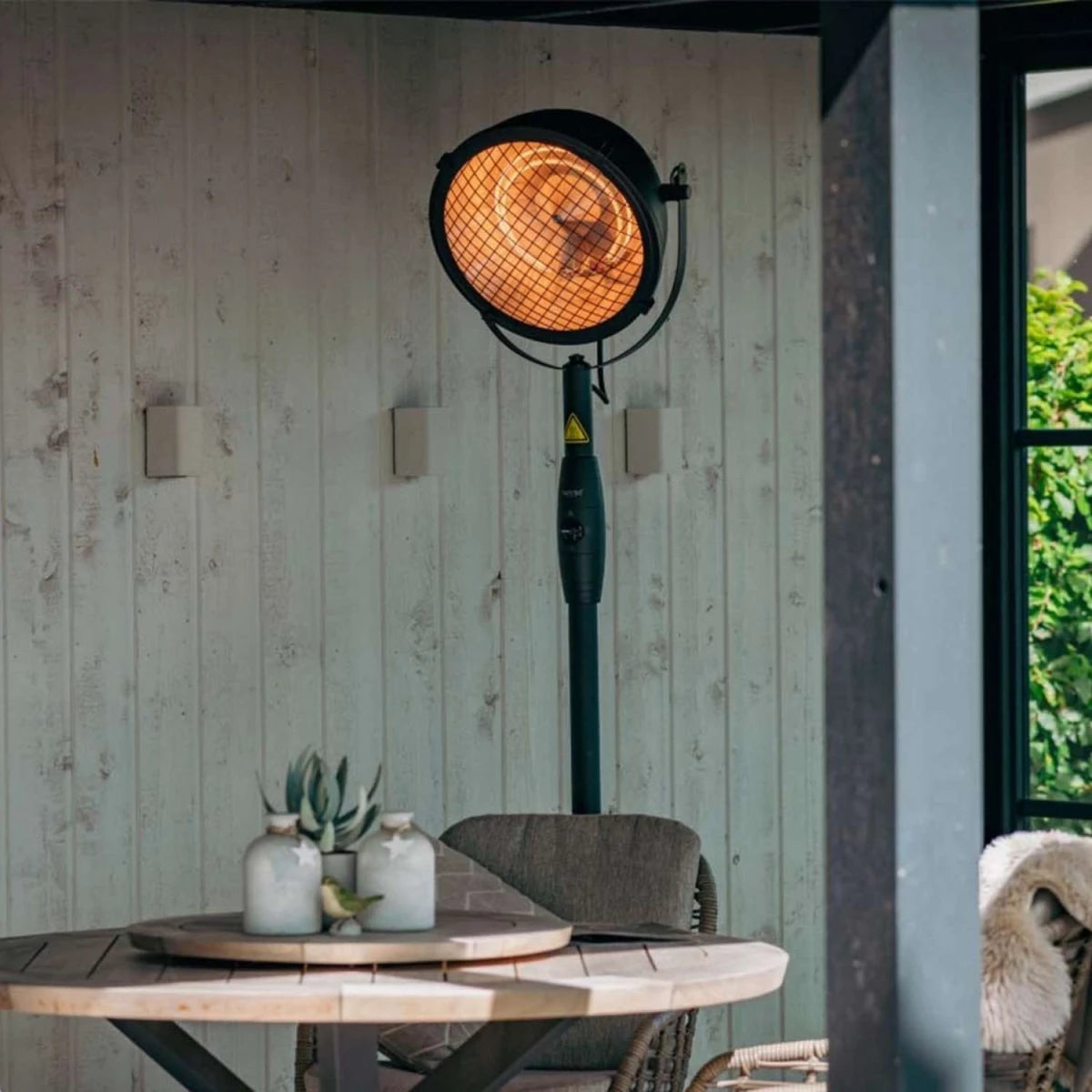 Indus Bright Freestanding Patio Heater - 2100W - image 2