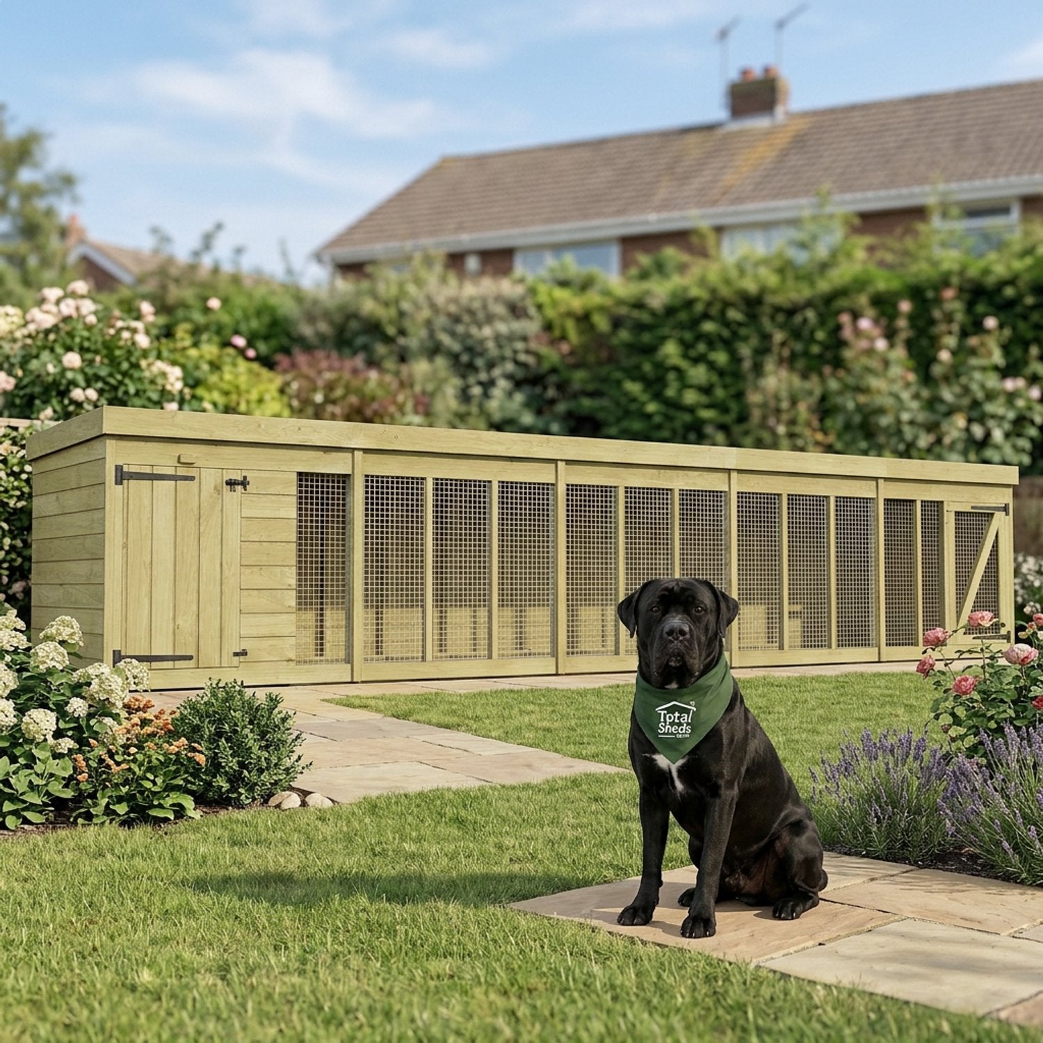 20 x 6 Dog Kennel And Run - view 4