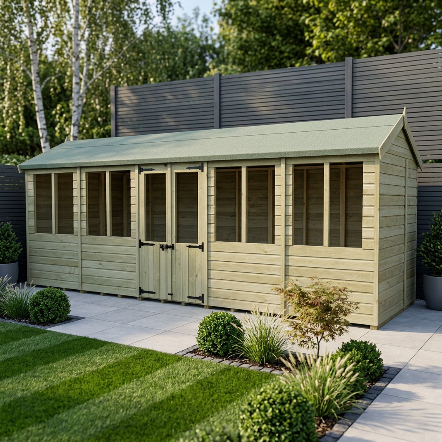 20 x 6 Apex Summer House - view 6