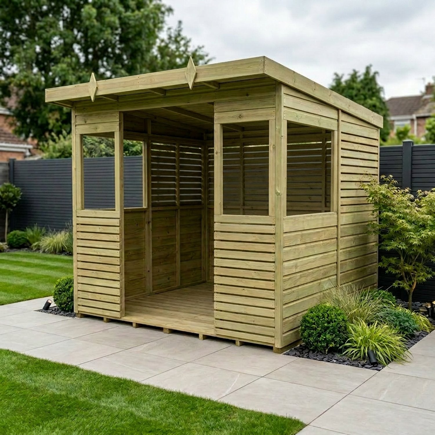 8 x 8 BBQ/Outdoor Kitchen Shelter - view 5