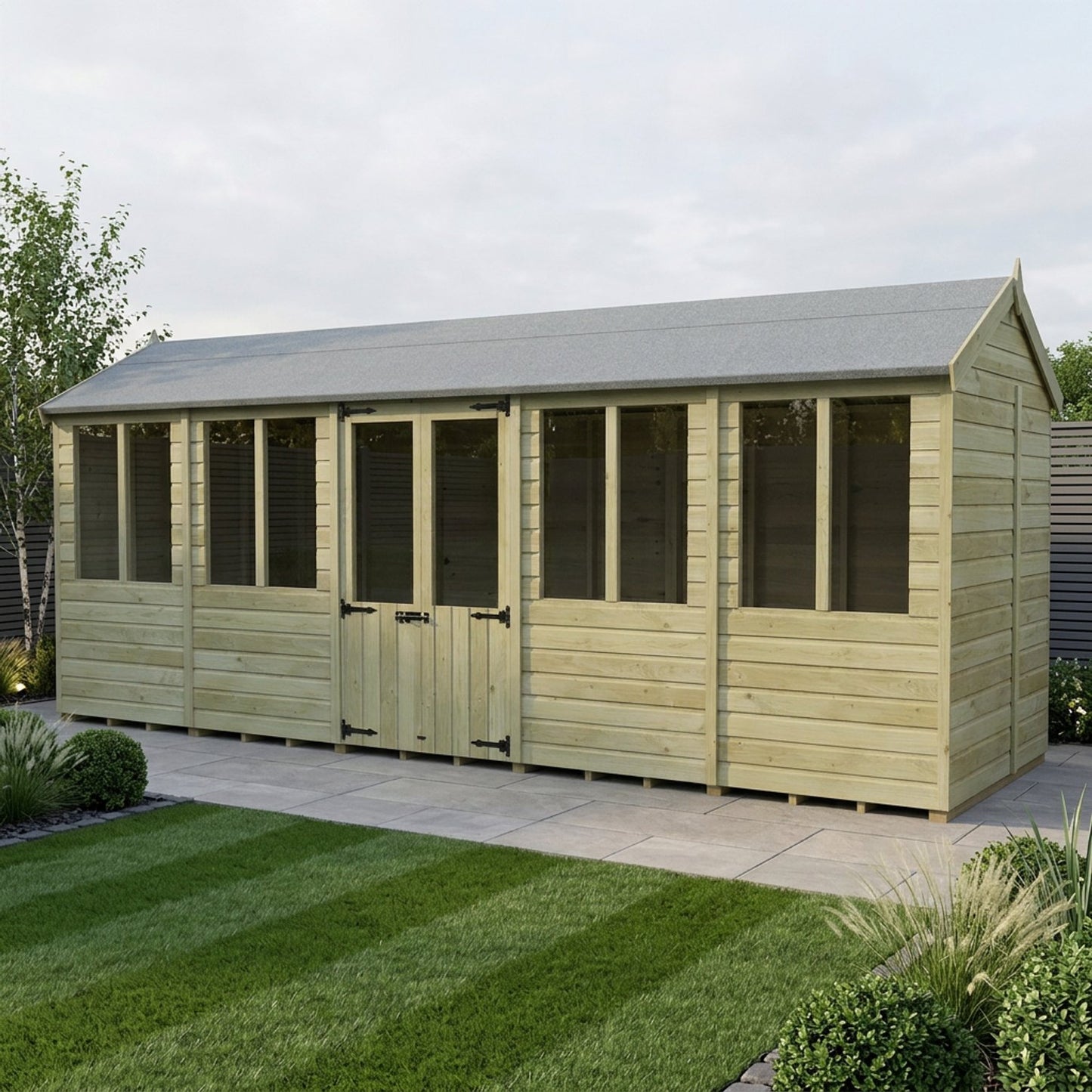 20 x 7 Apex Summer House - view 4