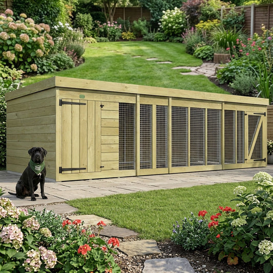 14 x 6 Dog Kennel And Run - view 4