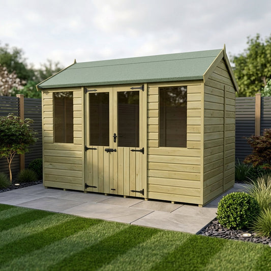 10 x 7 Apex Summer House - view 3