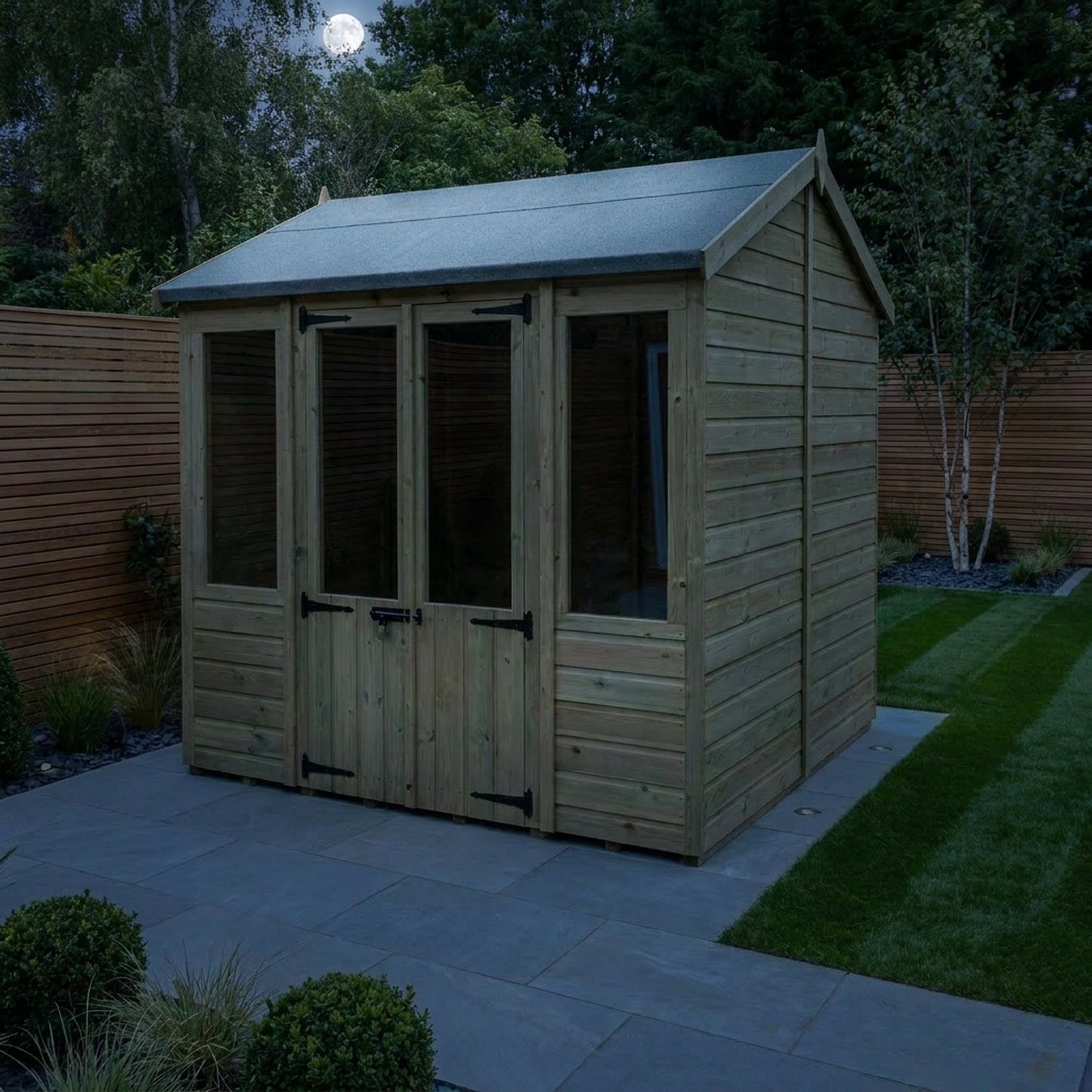 8 x 5 Apex Summer House - view 6