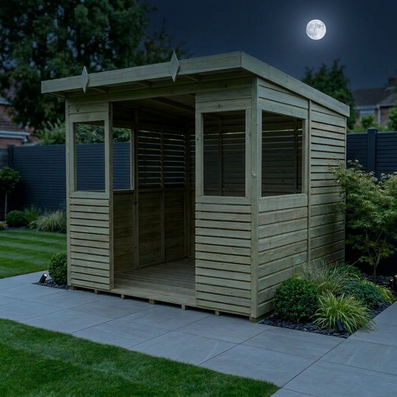 8 x 8 BBQ/Outdoor Kitchen Shelter - view 6