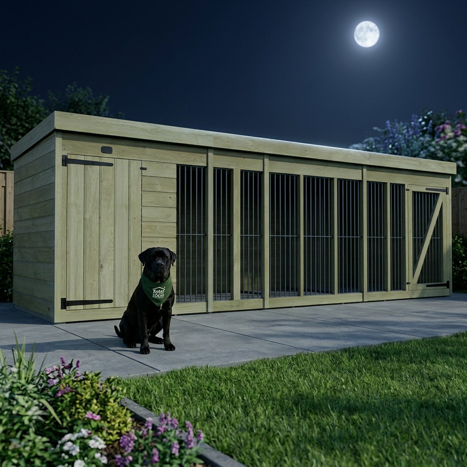 14 x 4 Dog Kennel And Run - view 5