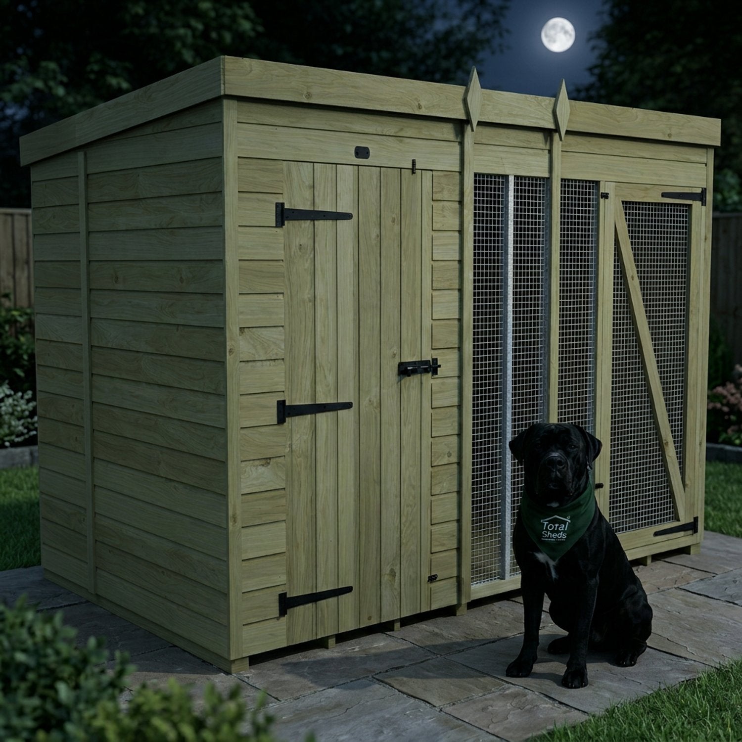10 x 6 Dog Kennel And Run (Full Height) - view 6