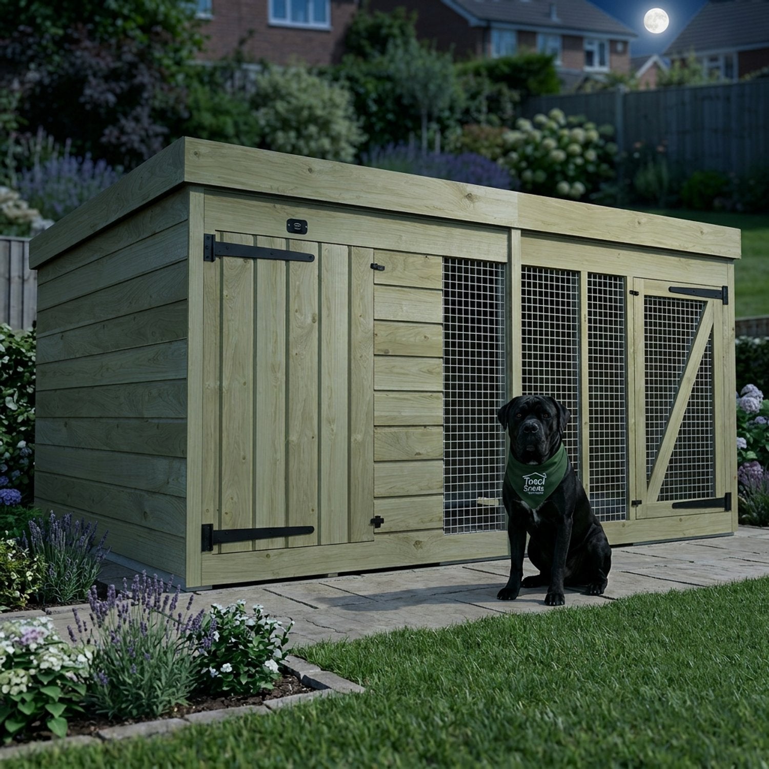8 x 6 Dog Kennel And Run - view 5