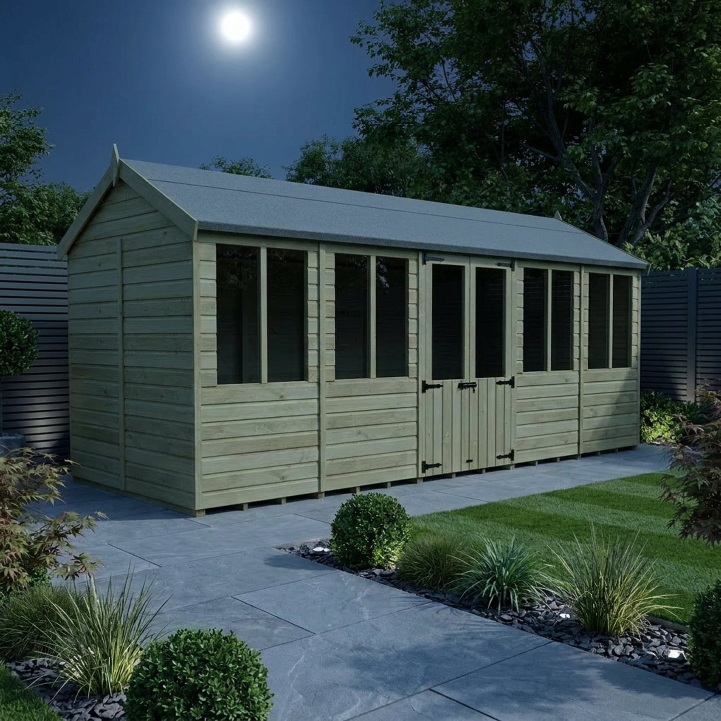 20 x 5 Apex Summer House - view 6
