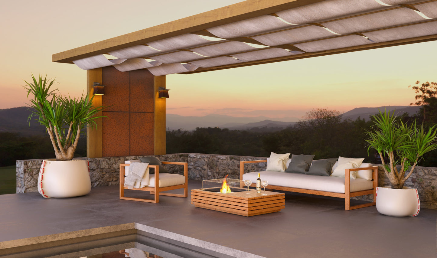 EcoSmart Fire Manhattan 50 Bioethanol Fire Table