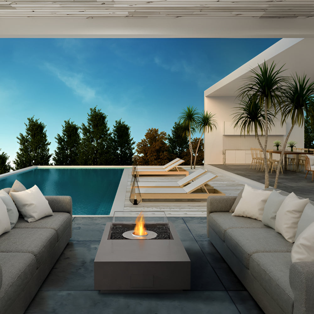 EcoSmart Fire Manhattan 50 Bioethanol Fire Table