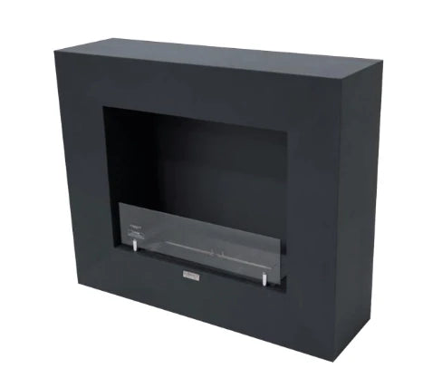MILANO Bioethanol Fireplace – Slate Black - Outdoor Bioethanol Fireplace