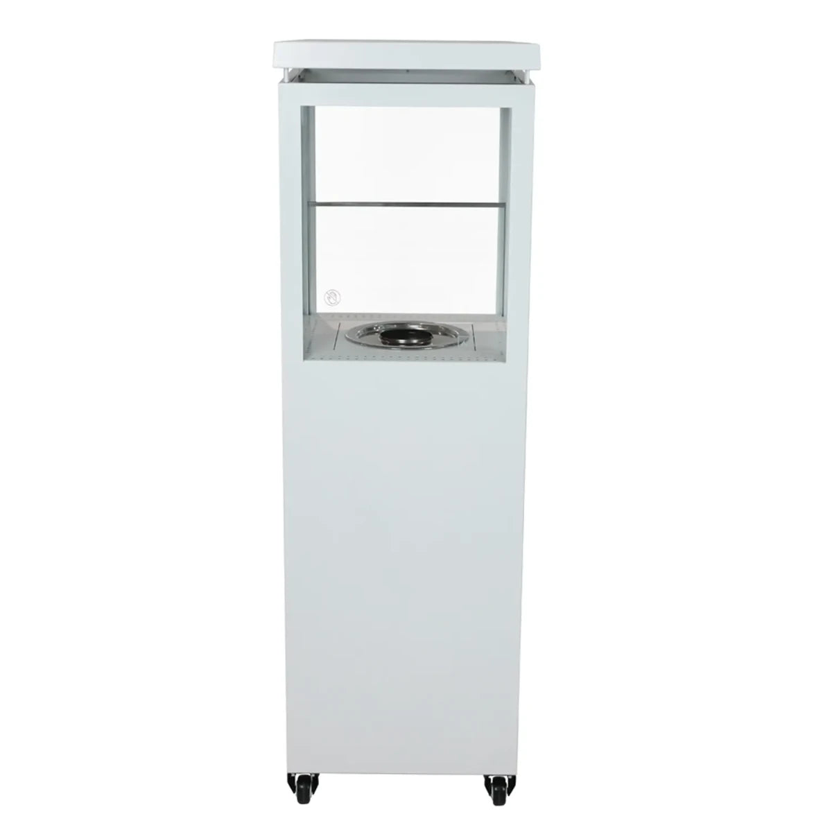 Premium Fire Paris - White - Outdoor Bioethanol Fireplace - image 3