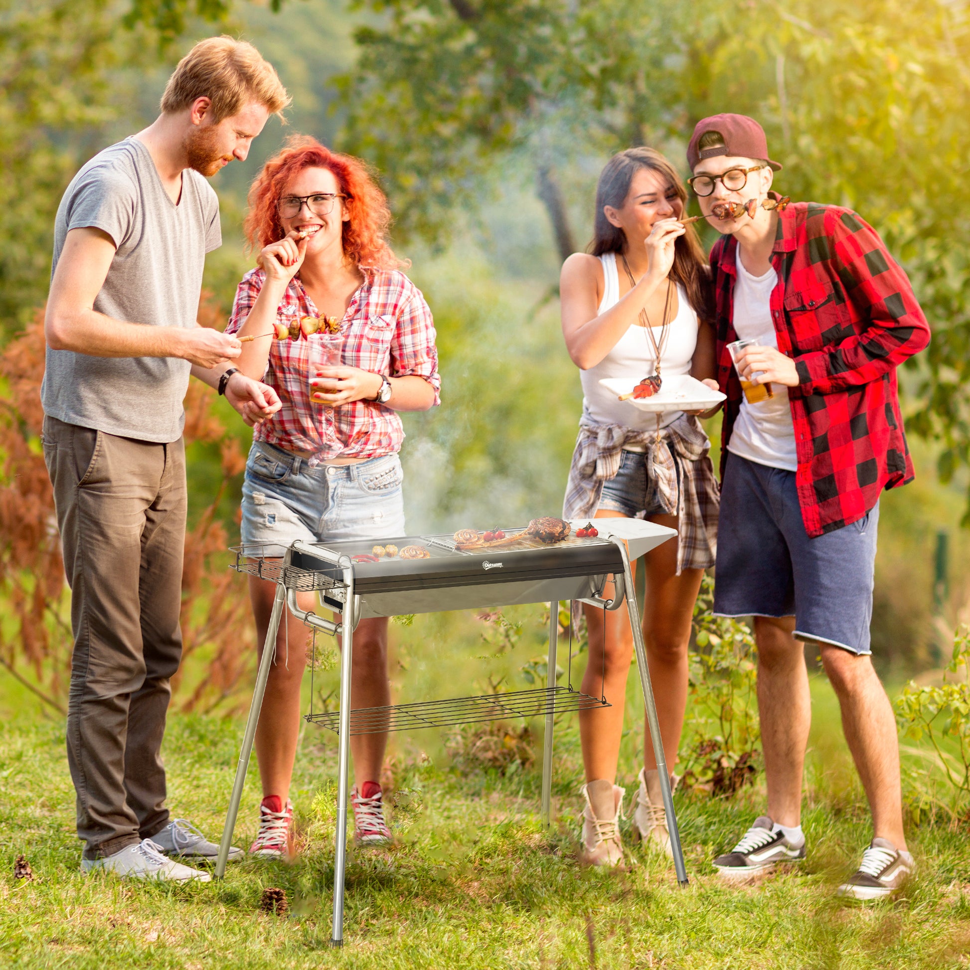 Charcoal BBQ - Black