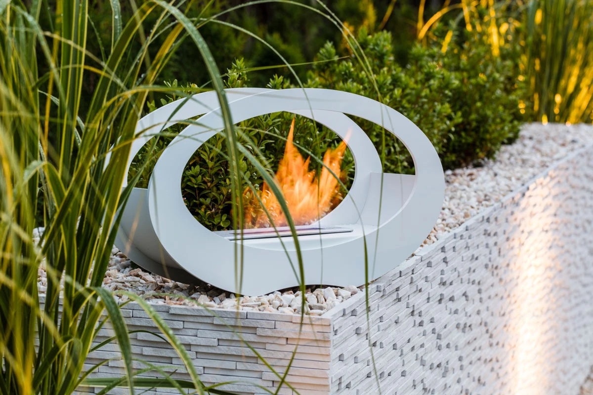 Oval - Bioethanol Fireplace for Table - Tabletop Bioethanol Fire - image 6