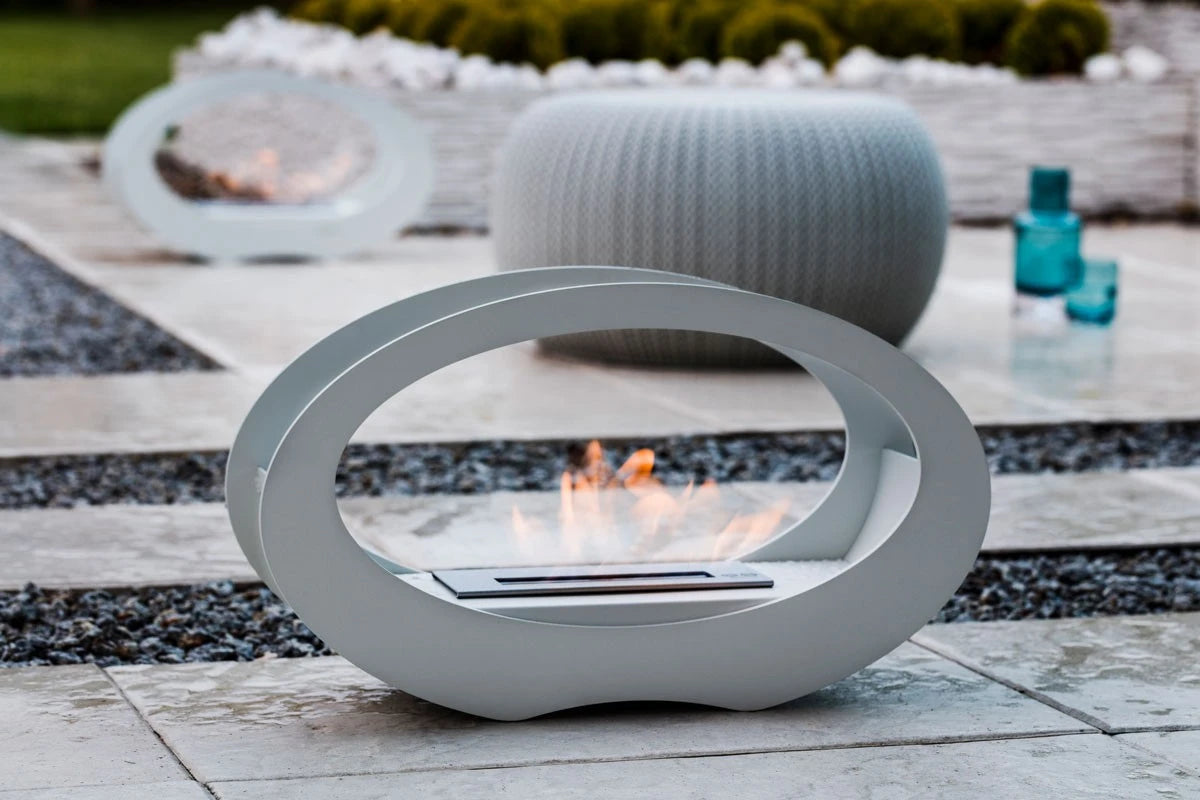 Oval - Bioethanol Fireplace for Table - Tabletop Bioethanol Fire - image 5