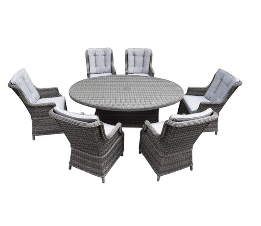Palazzo Addington 6 Seater Oval Dining Set