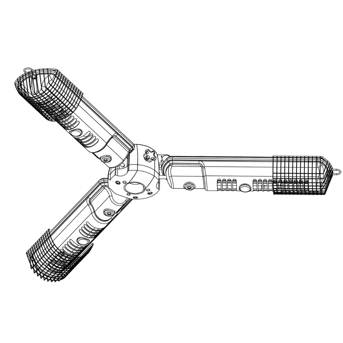 Parasol Patio Heater - 2000W - image 2