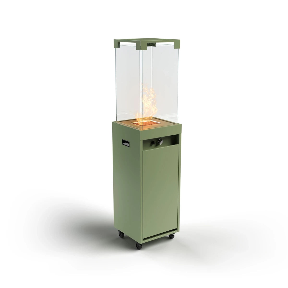 Faro Pale Green Outdoor Gas Heater - Outdoor Gas Patio Heater