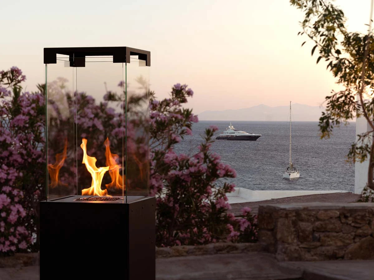 Faro Jet Black Outdoor Gas Heater - Outdoor Gas Patio Heater - image 6