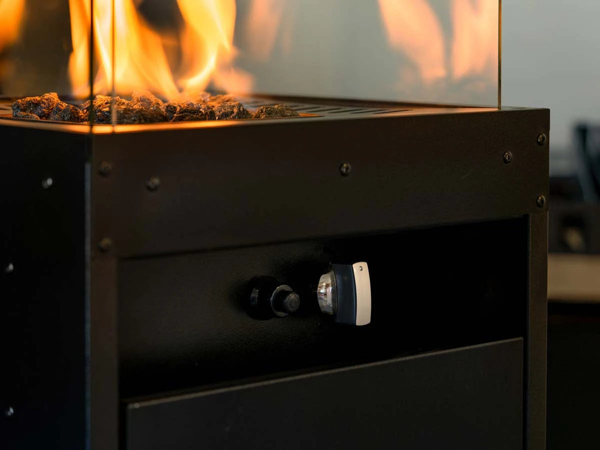 Faro Jet Black Outdoor Gas Heater - Outdoor Gas Patio Heater - image 8