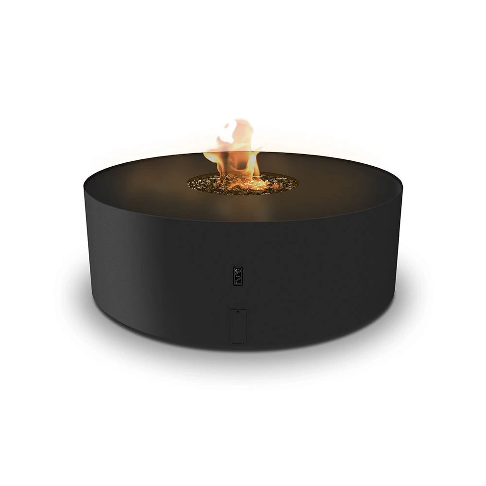 Galio Fire Pit Black Automatic - Outdoor Gas Patio Heater