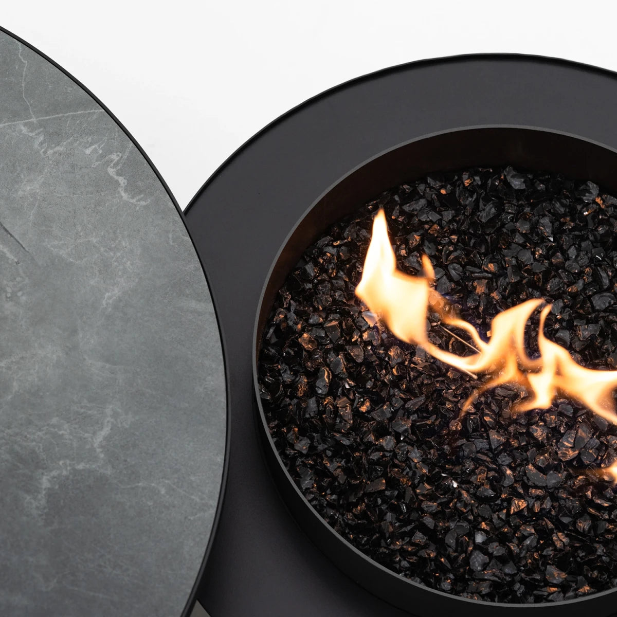 Moon - Garden Table with Gas Fireplace - image 4
