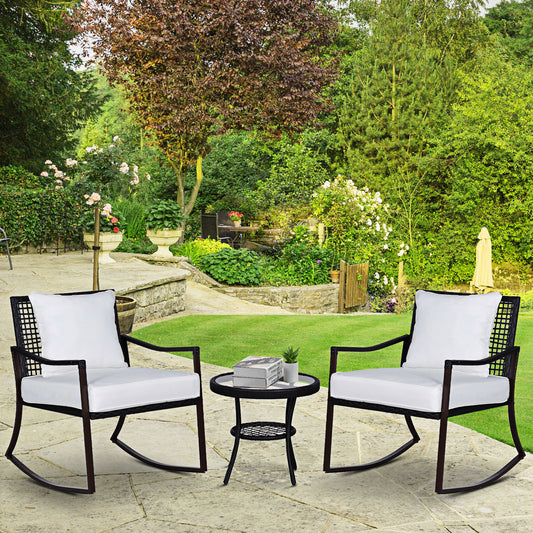 Santorini Rattan Bistro Set