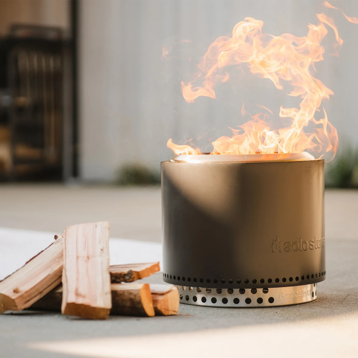 Bonfire + Stand 2.0 Smokeless Fire Pit - Ash - Outdoor Fire Bowl - image 6
