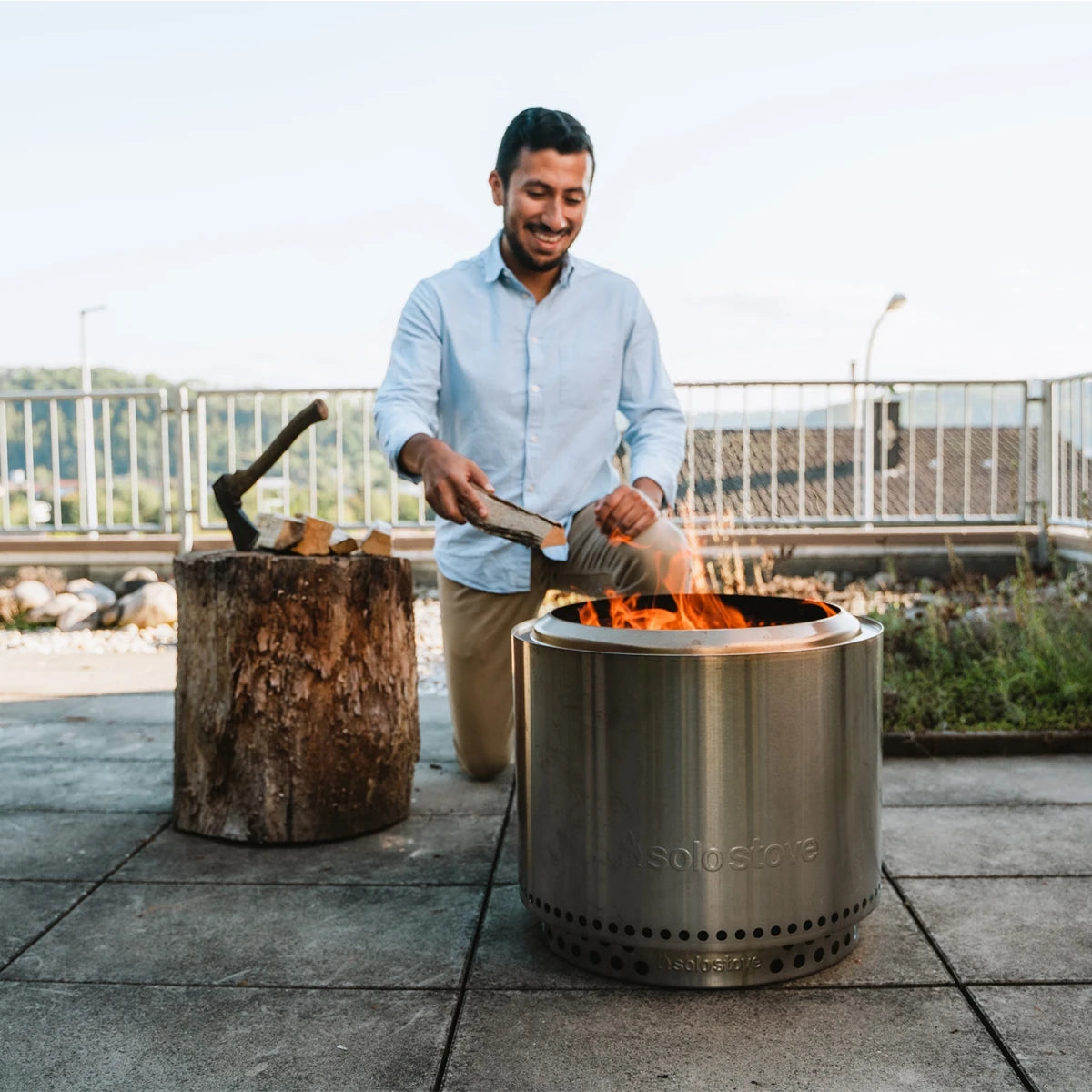 Bonfire + Stand 2.0 Smokeless Fire Pit - Outdoor Fire Bowl - image 8