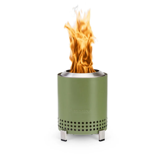 Mesa Deep Olive - Tabletop Fire Pit - Outdoor Fire Bowl