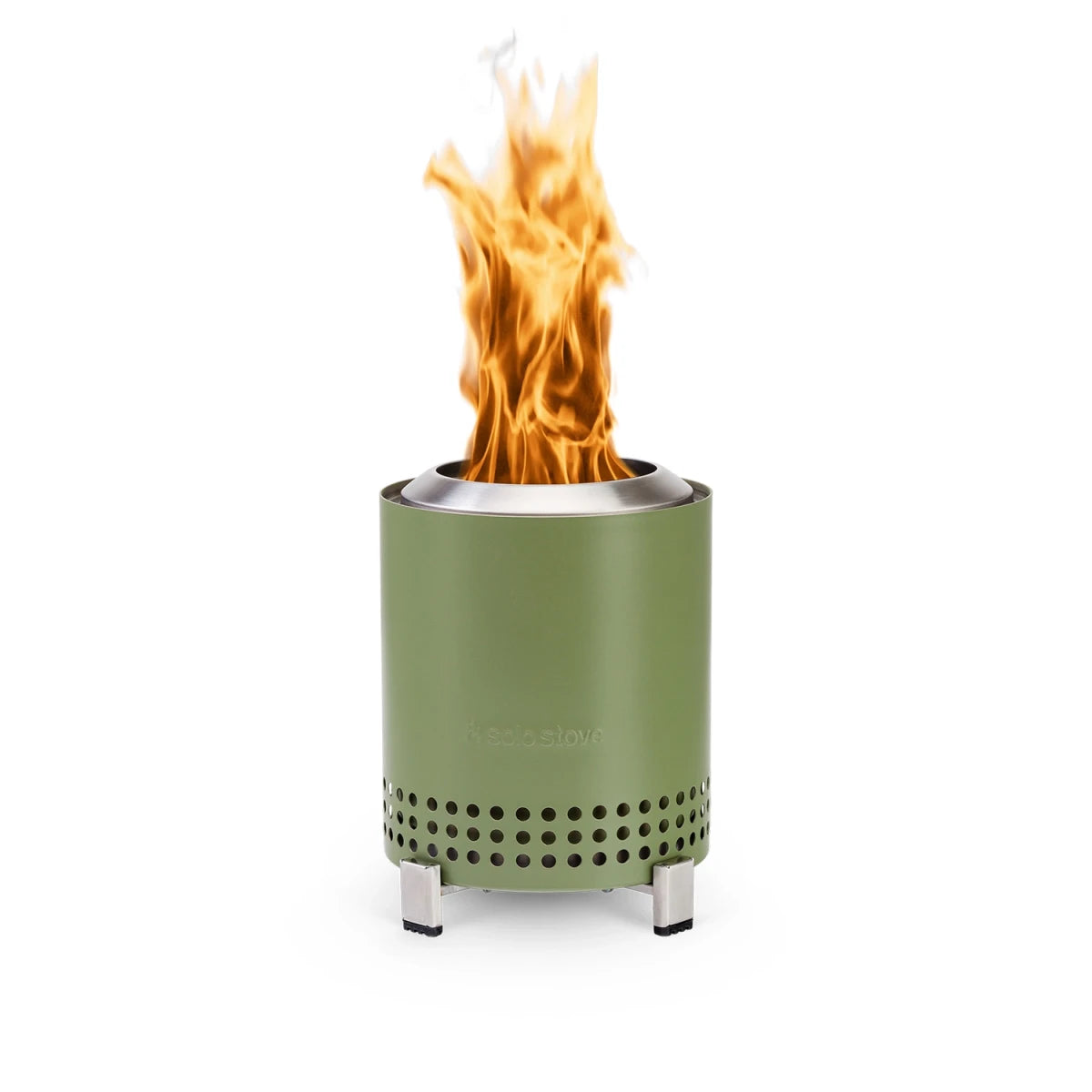 Mesa Deep Olive - Tabletop Fire Pit - Smokeless Fire Pit