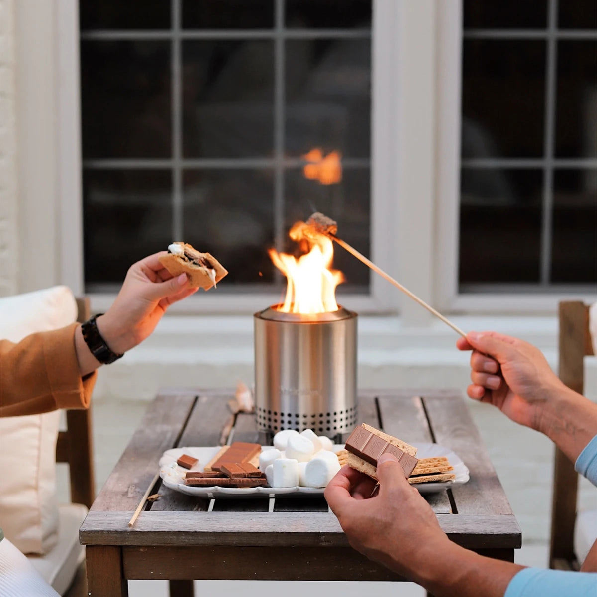 Mesa - Stainless Steel - Tabletop Fire Pit - Smokeless Fire Pit - image 3