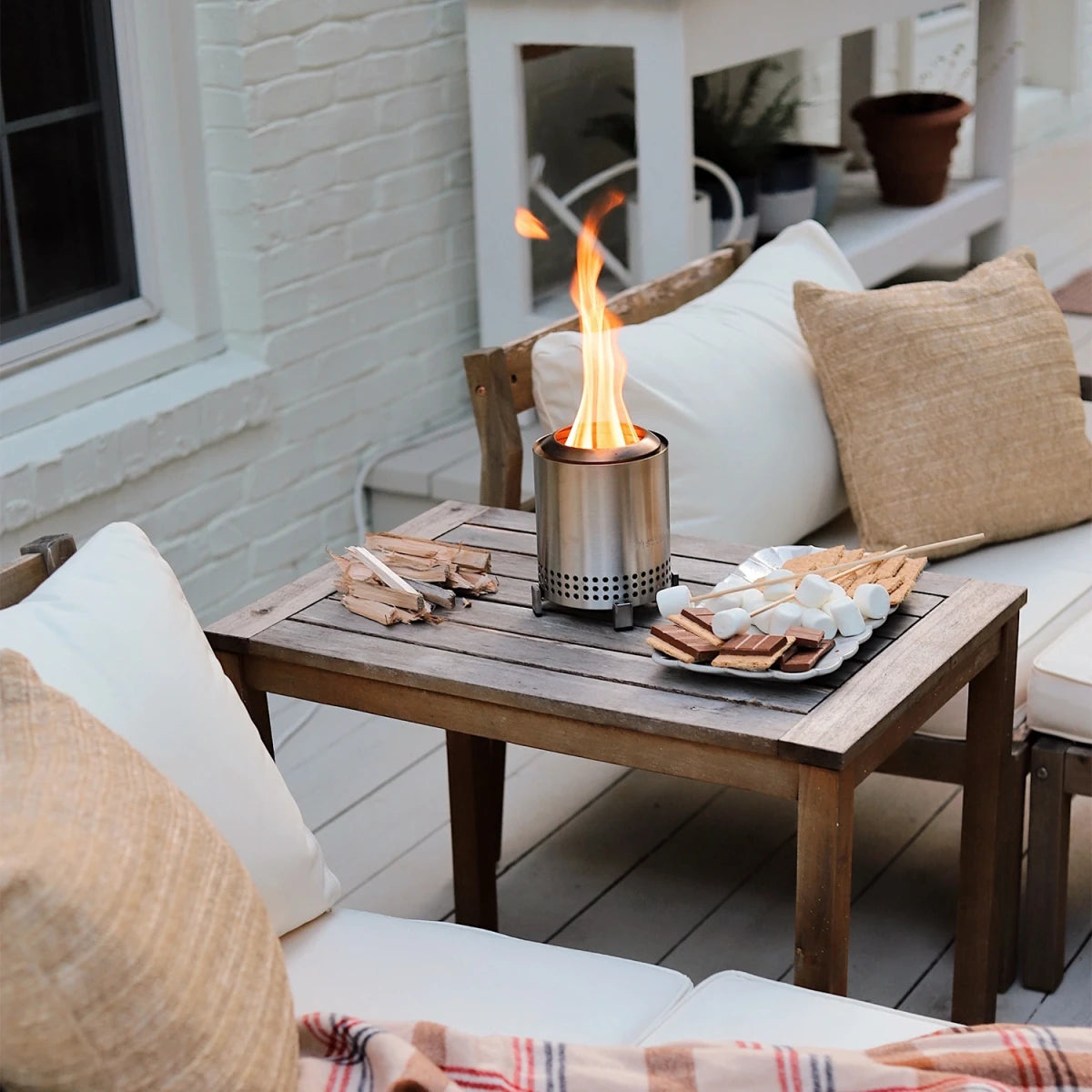 Mesa - Stainless Steel - Tabletop Fire Pit - Smokeless Fire Pit - image 5