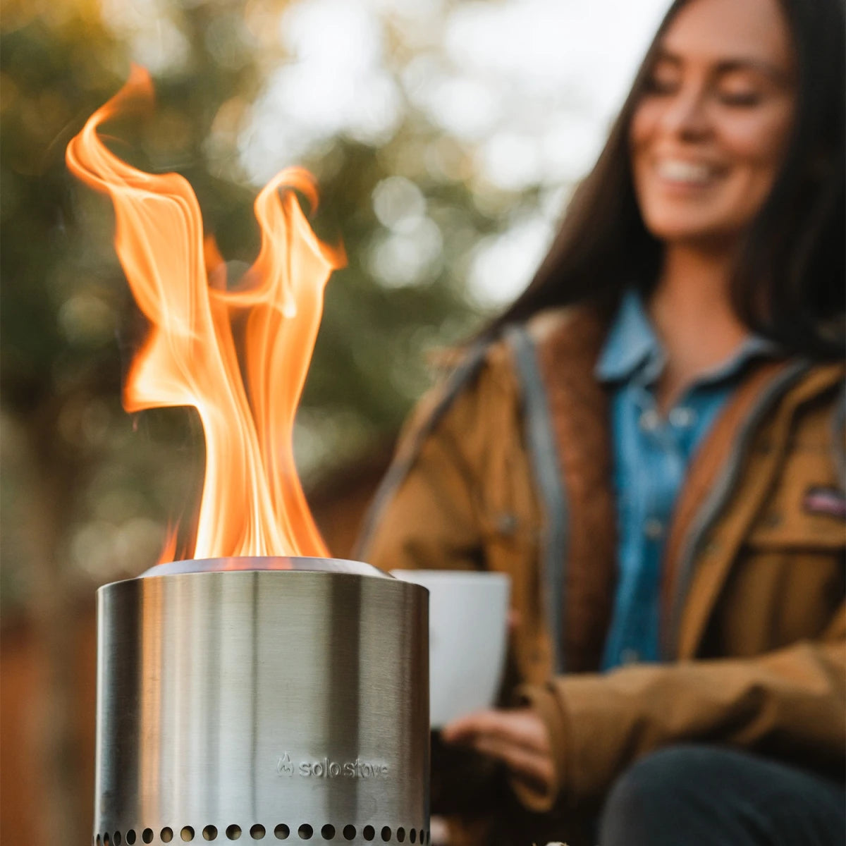 Mesa XL - Stainless Steel - Tabletop Fire Pit - Outdoor Fire Bowl - image 3
