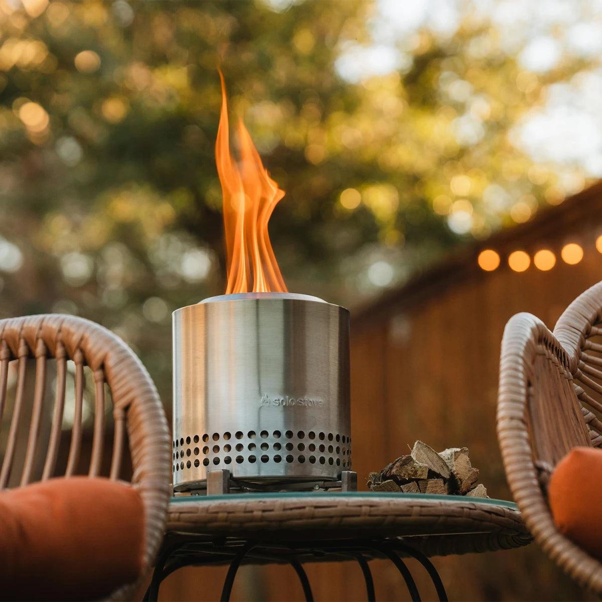 Mesa XL - Stainless Steel - Tabletop Fire Pit - Smokeless Fire Pit - image 4