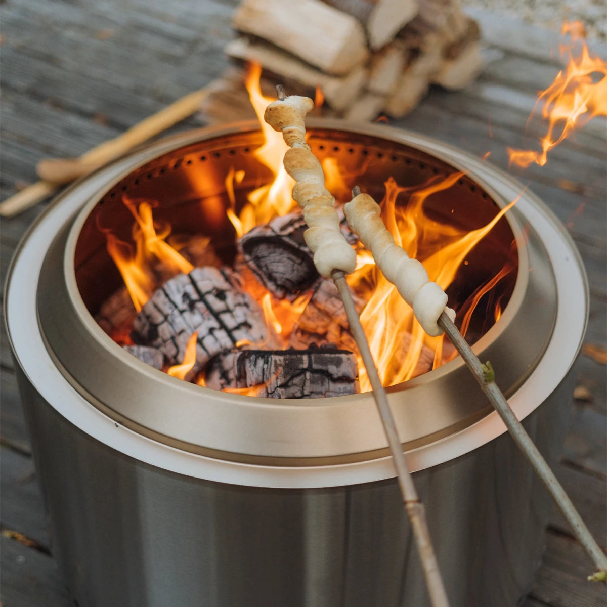 Yukon + Stand 2.0 Smokeless Fire Pit - Outdoor Fire Bowl - image 2
