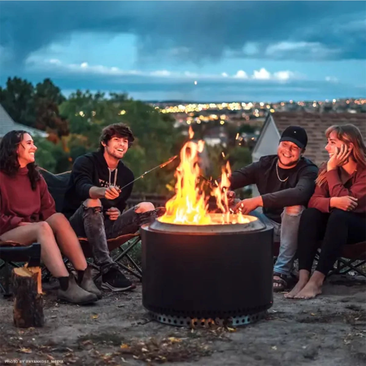 Yukon + Stand 2.0 Smokeless Fire Pit - Ash - image 2
