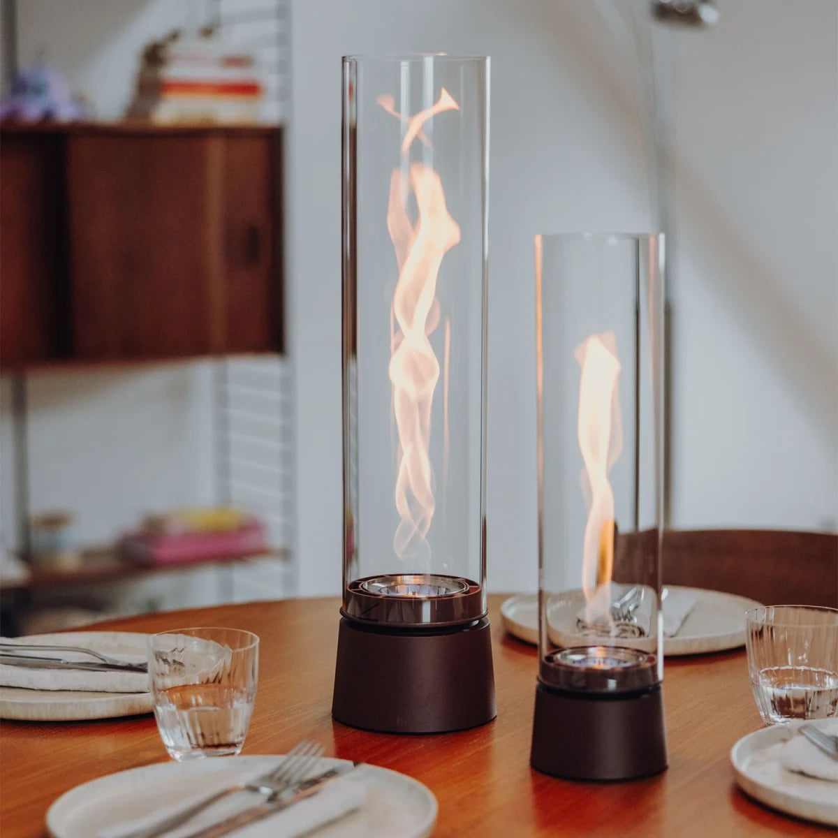 SPIN air 1200 Tabletop Fireplace oxyde red - Tabletop Bioethanol Fire - image 6