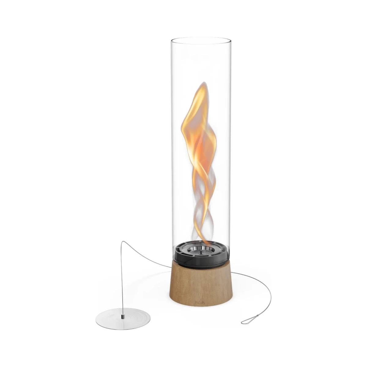 SPIN air 900 Tabletop fireplace oak - Tabletop Bioethanol Fire - image 3