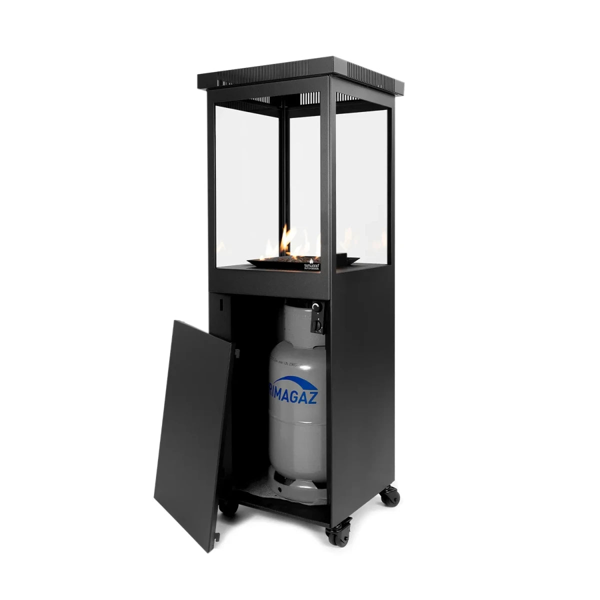 Marino Original - Matte Black Patio Fire - Outdoor Gas Patio Heater - image 8